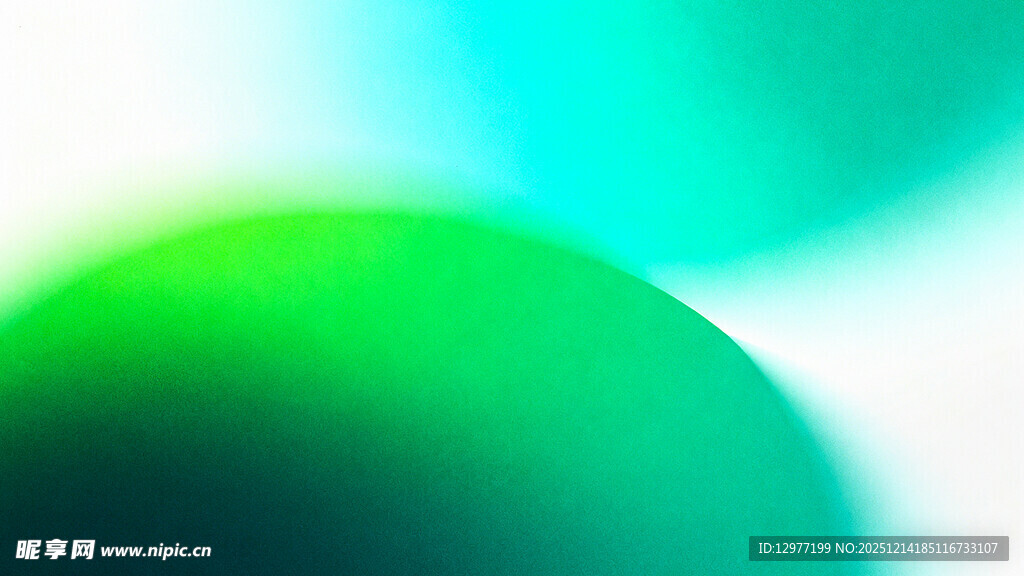 渐变绿蓝抽象背景图案
