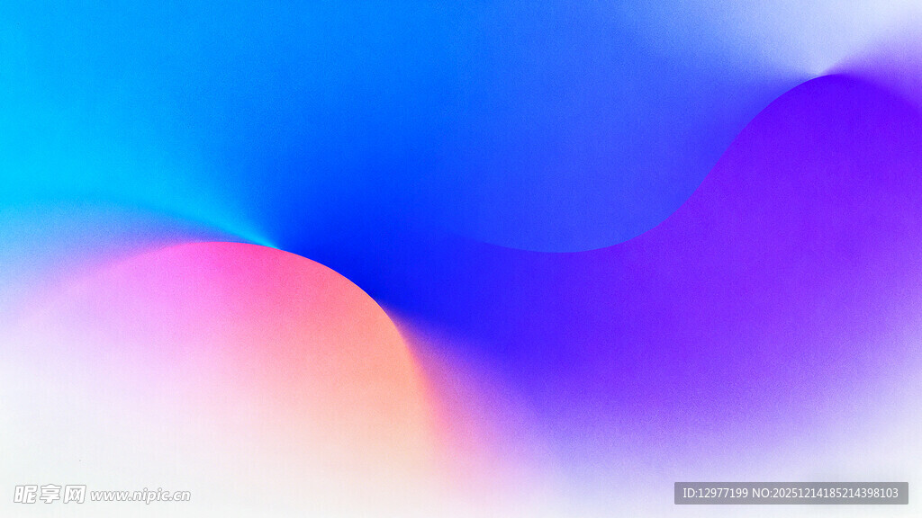 梦幻渐变流体背景图