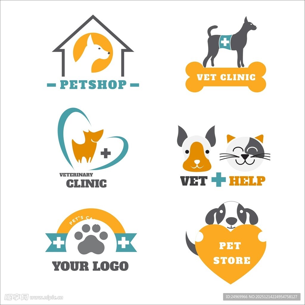宠物相关标志设计集合
