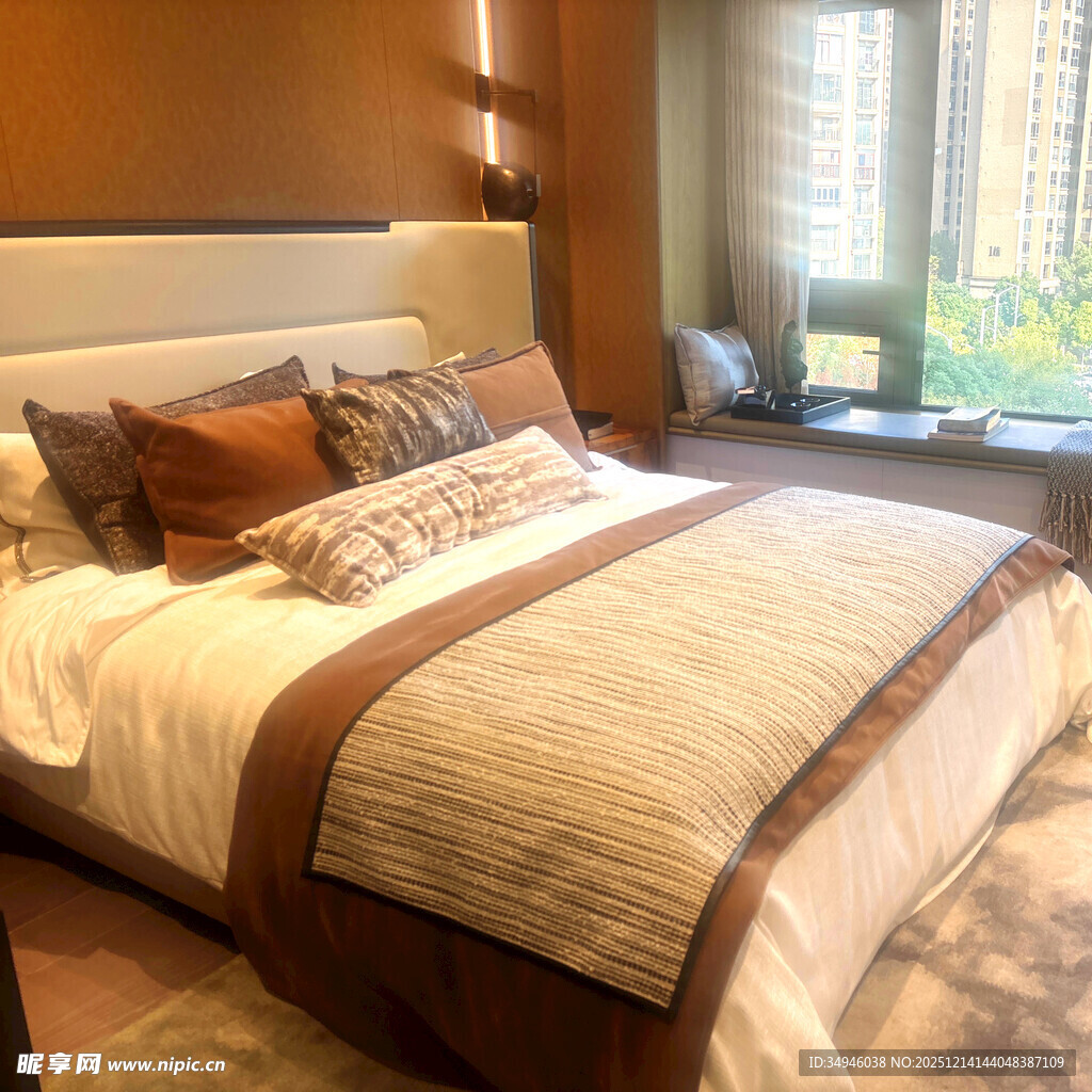 温馨现代风卧室舒适空间