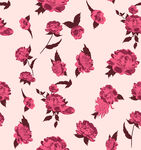 粉色花卉图案背景