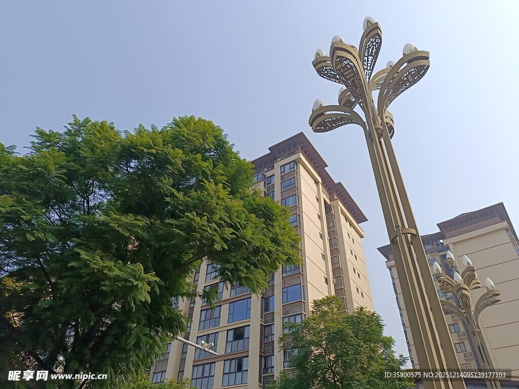 城市中的艺术雕塑景观