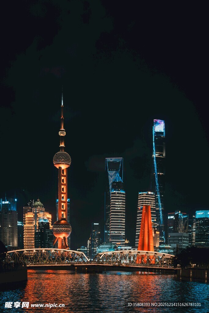 上海外滩璀璨夜景