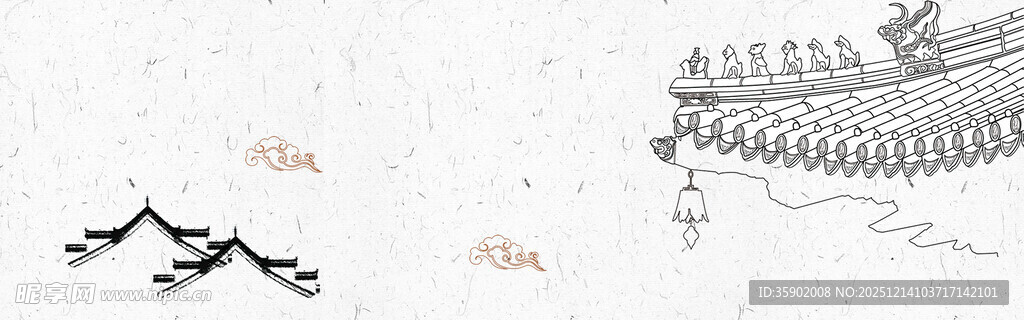 古风banne背景模板 