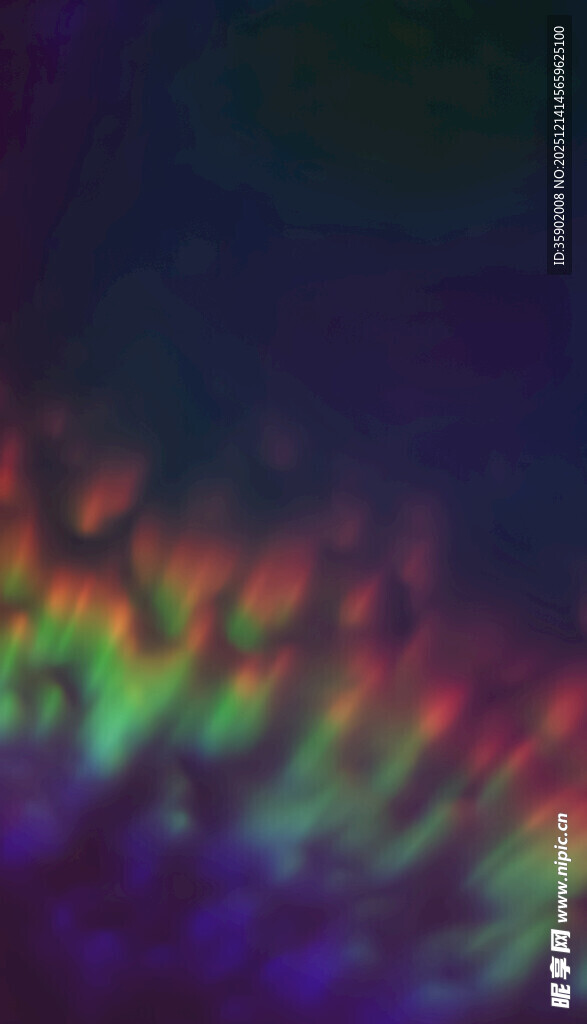 梦幻炫彩渐变背景图案