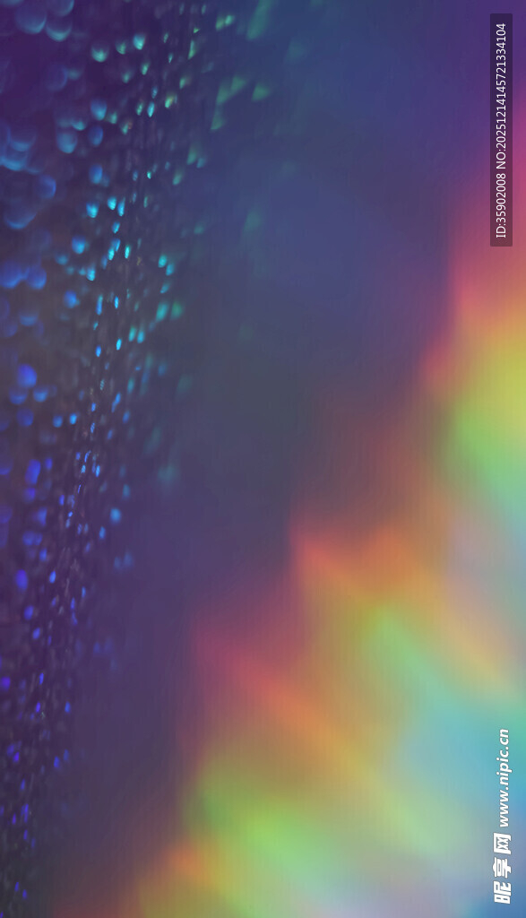 梦幻炫彩星空背景图