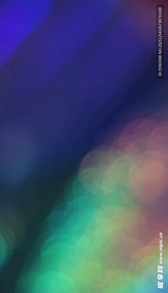 梦幻多彩渐变背景图