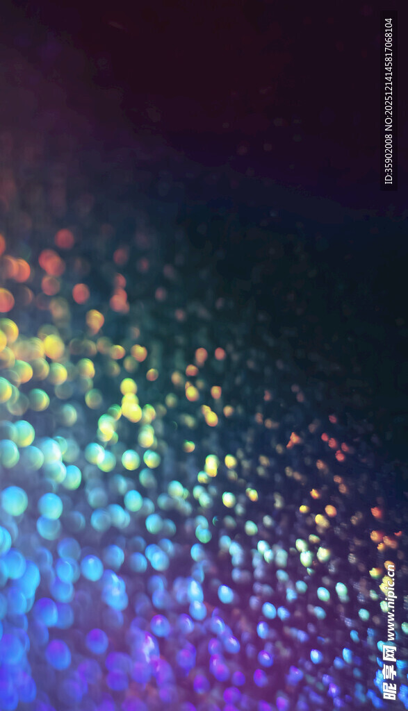 梦幻炫彩光斑背景图