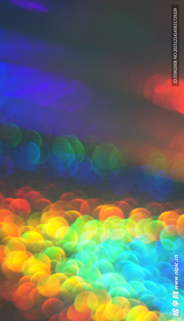 梦幻炫彩光影景观