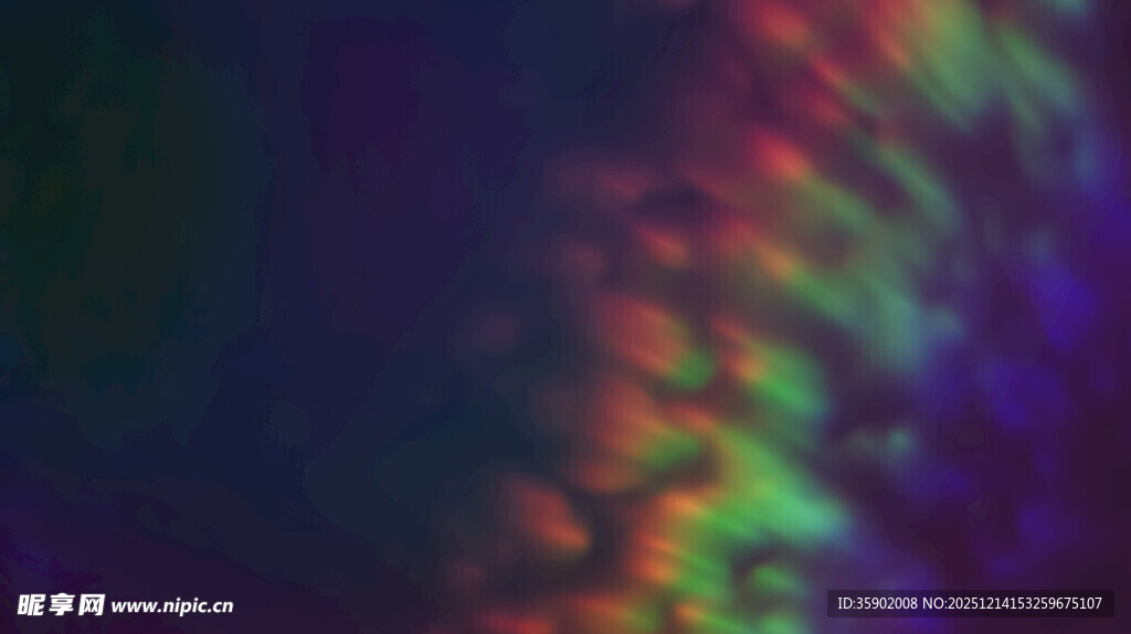 梦幻多彩渐变抽象背景图