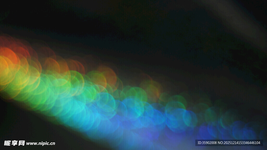 绚丽彩虹光效