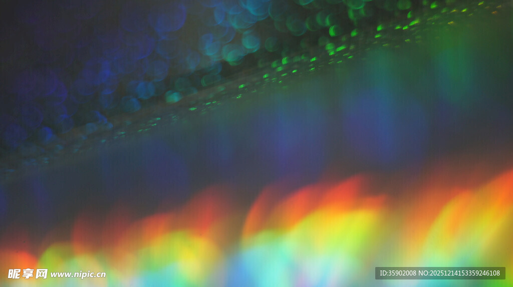 绚丽多彩的光纹图案