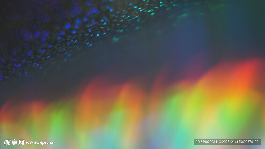 梦幻炫彩渐变光影效果