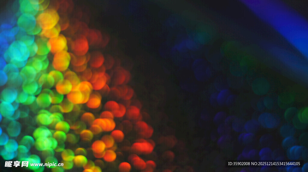 绚丽多彩的抽象色块图案