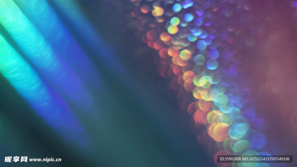 梦幻炫彩光斑背景图