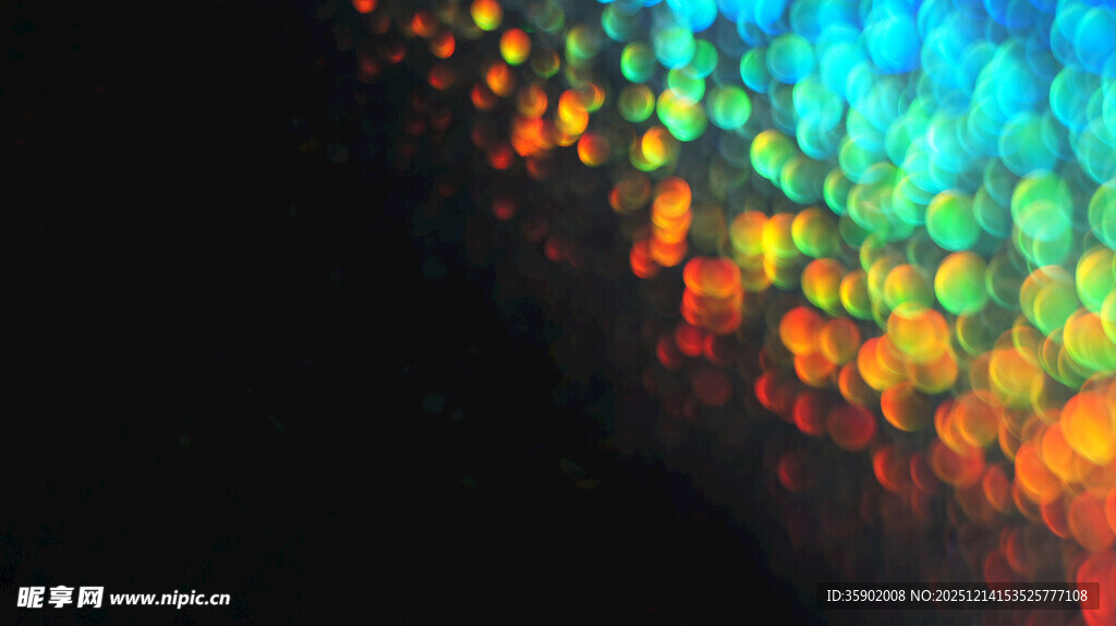 炫彩光斑抽象背景图案