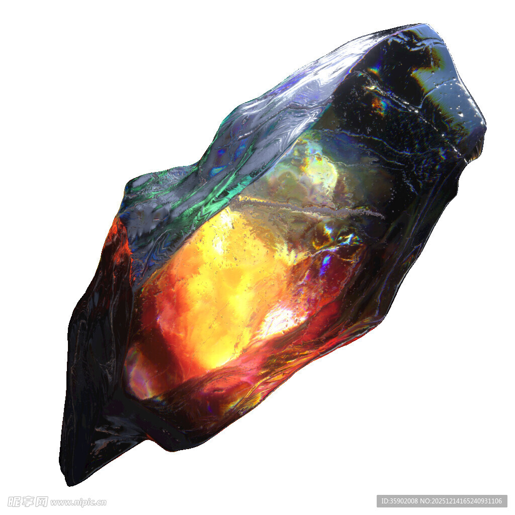 多彩绚丽的天然宝石晶体