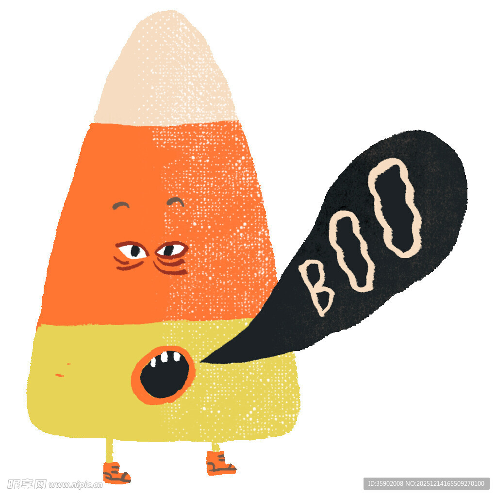 搞怪糖果发出BOO声