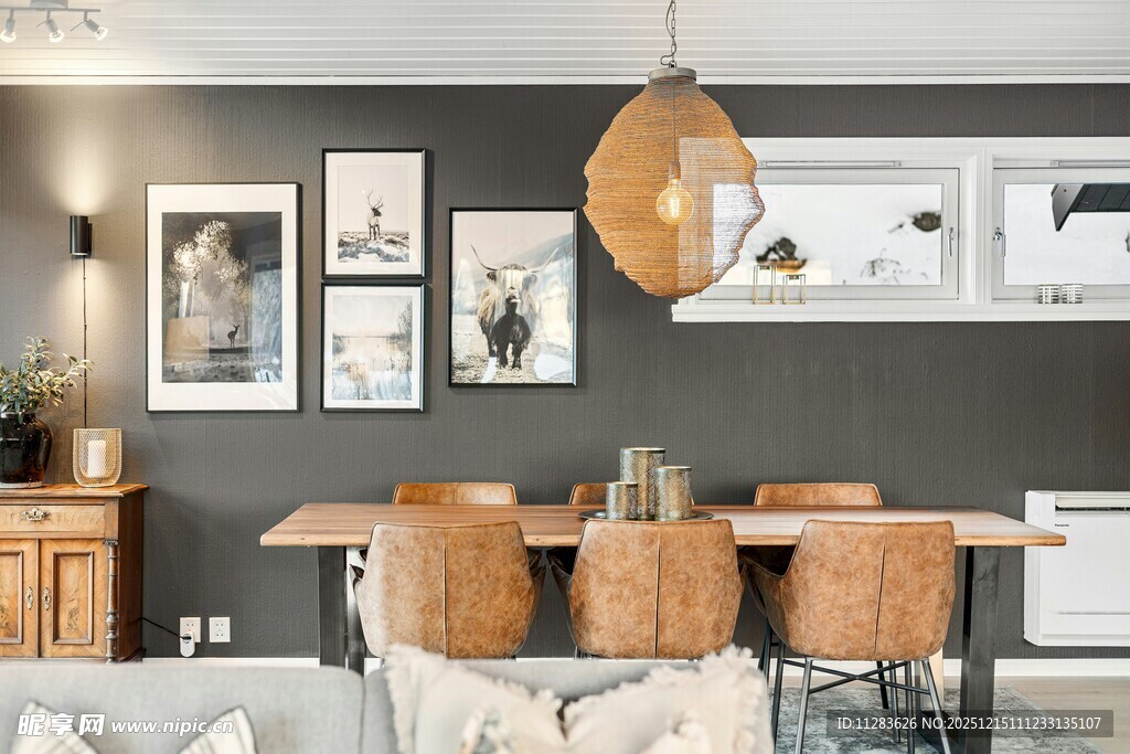 现代简约风客厅室内场景