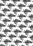 黑白动物图案纹理背景