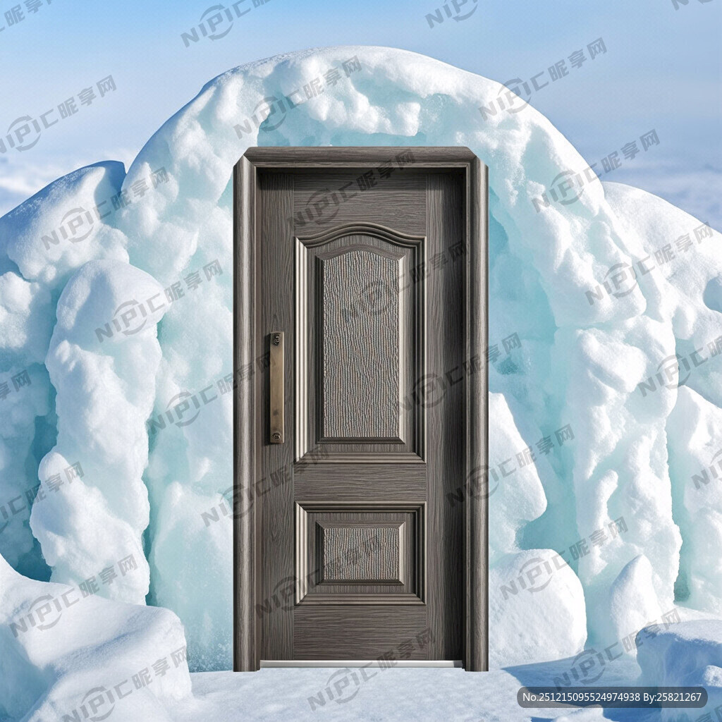 冰雪世界招待室内入口门造型