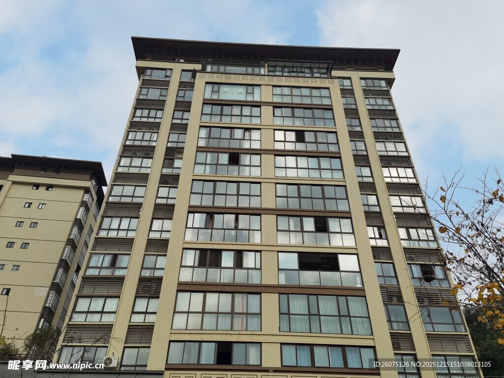 高层住宅楼外观