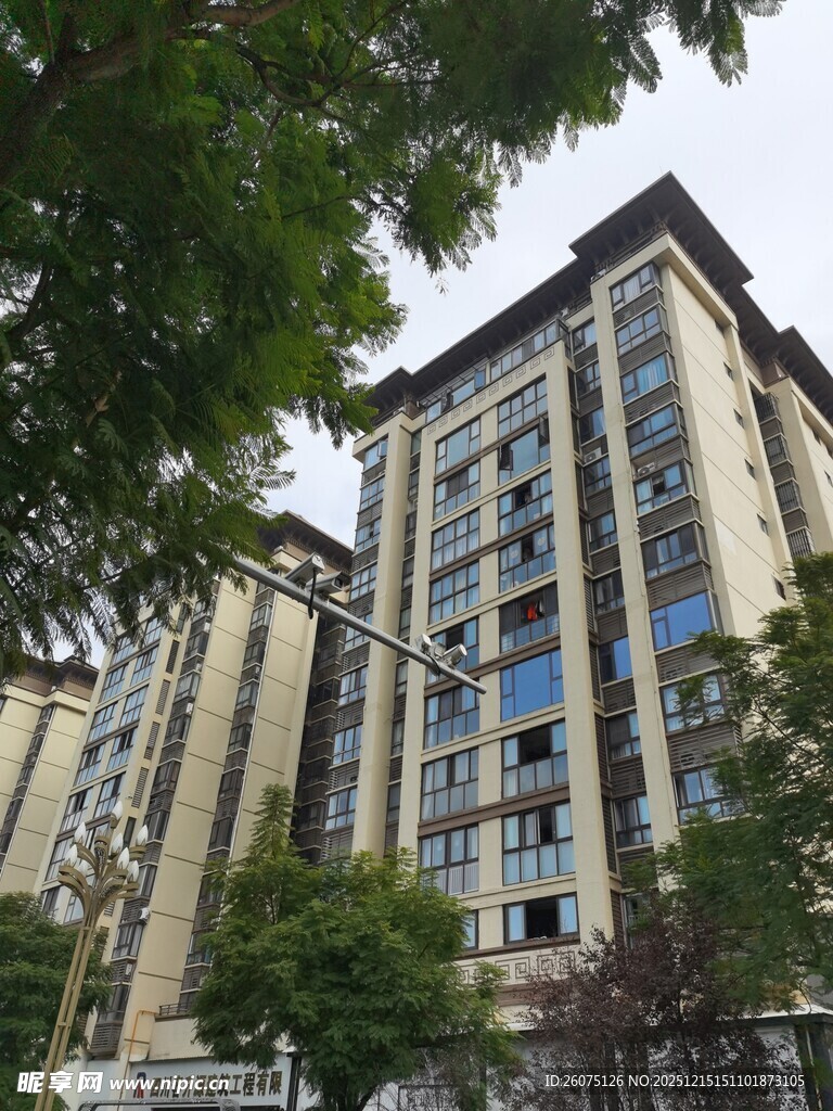 现代高层住宅建筑景观