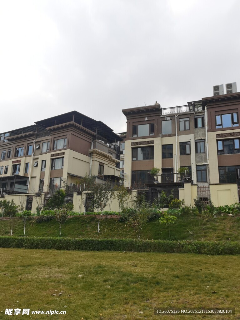 现代风格多层住宅建筑