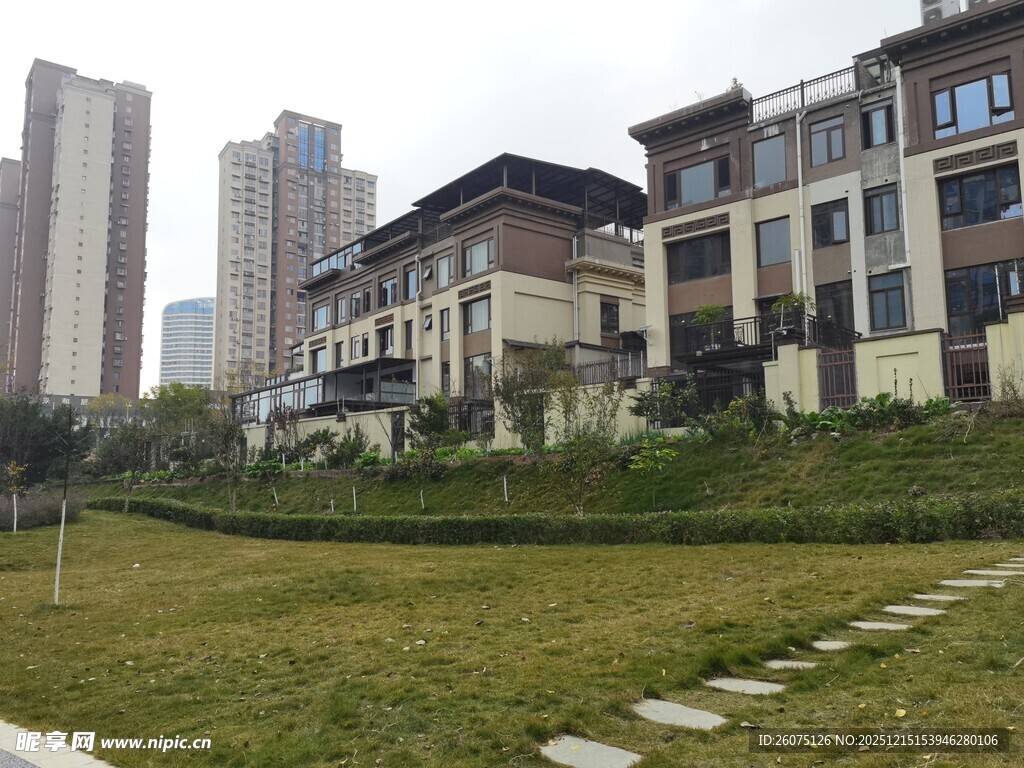 现代风格住宅区景观