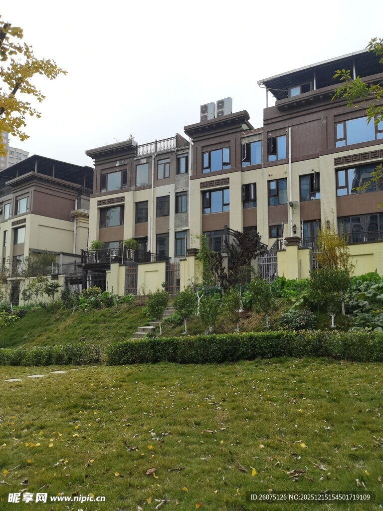 现代风格多层住宅景观