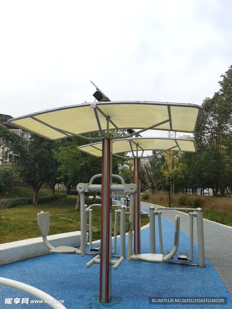 户外健身设施休闲好去处