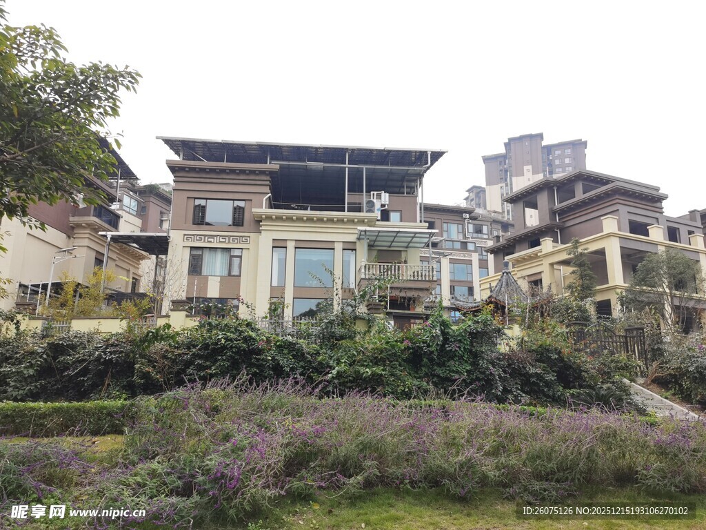 中式风格别墅景观