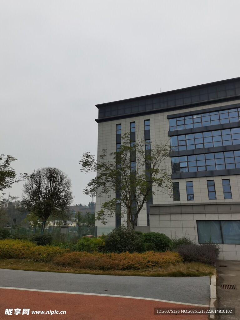 现代风格办公楼外观景观