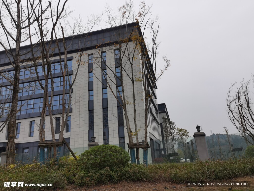 现代风格办公楼外观