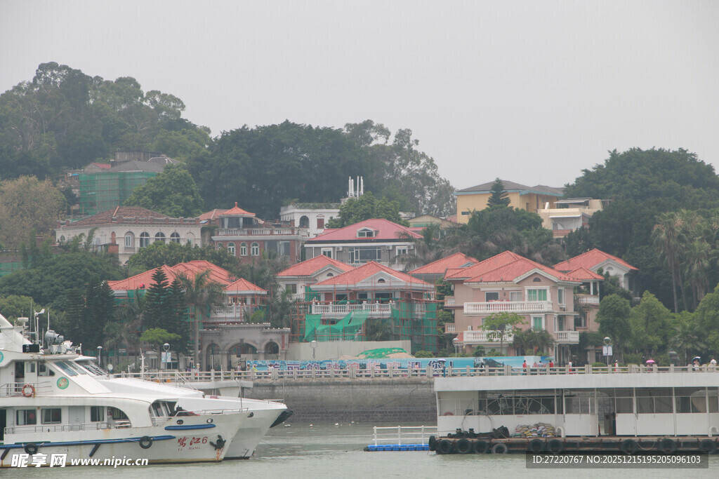 厦门鼓浪屿海滨风光