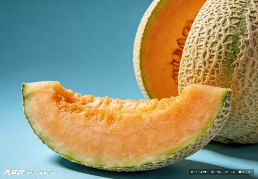 切开的哈密瓜