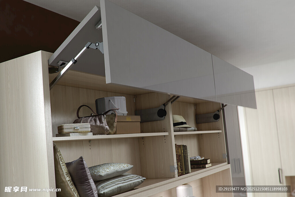 简约壁柜设计收纳空间展示