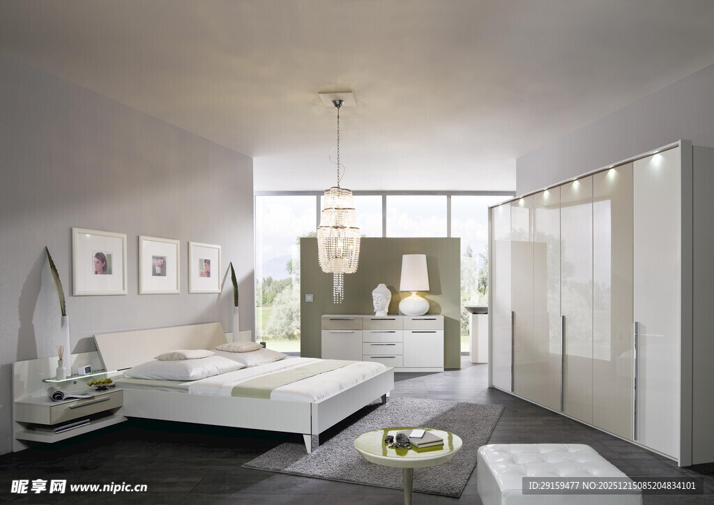 现代简约风格卧室室内设计