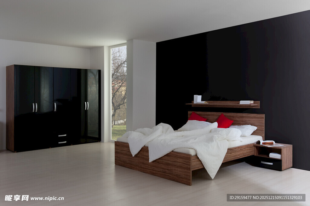 现代简约风格卧室空间