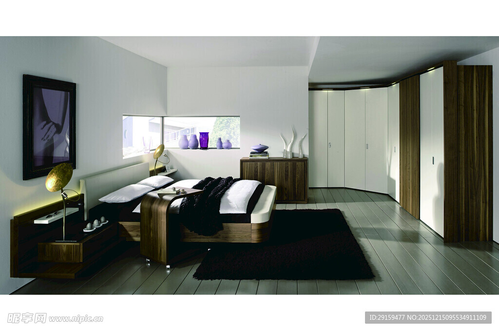 现代简约风格客厅室内图