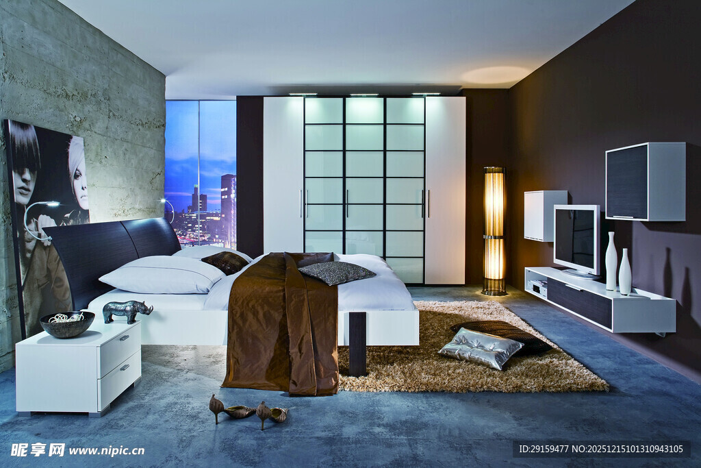 现代时尚风格的家居客厅