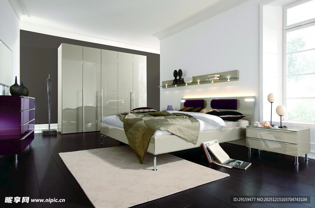 现代简约风格卧室空间
