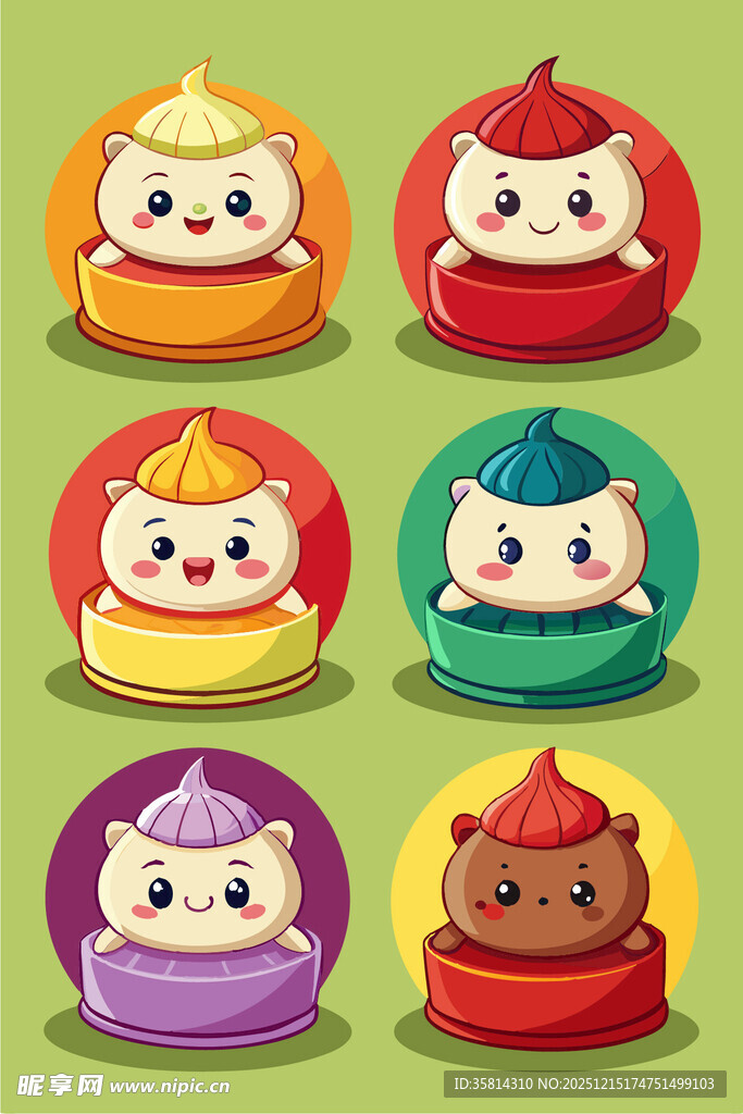 可爱卡通水果拟人形象