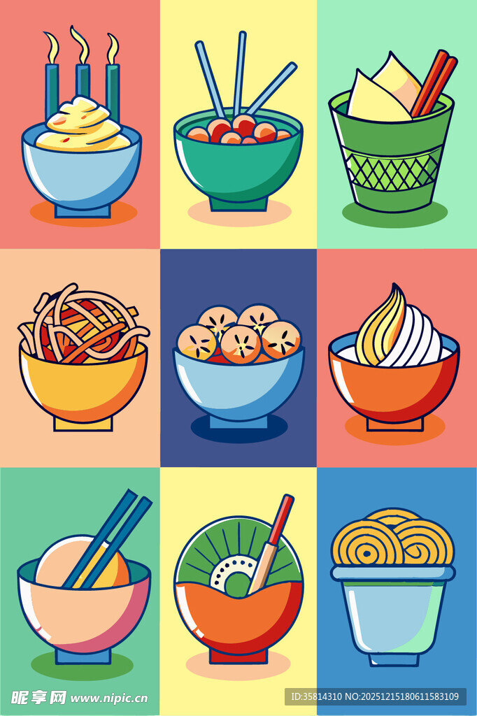 多彩碗中美食大集合