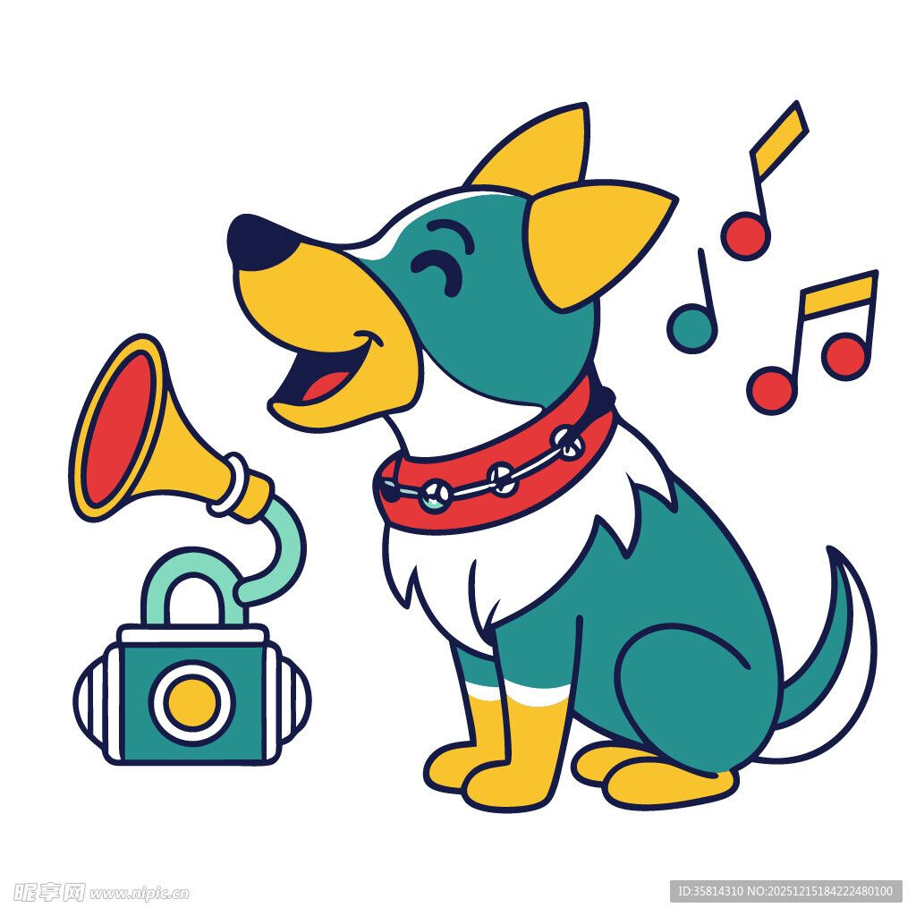 狗狗欢唱奏响快乐旋律