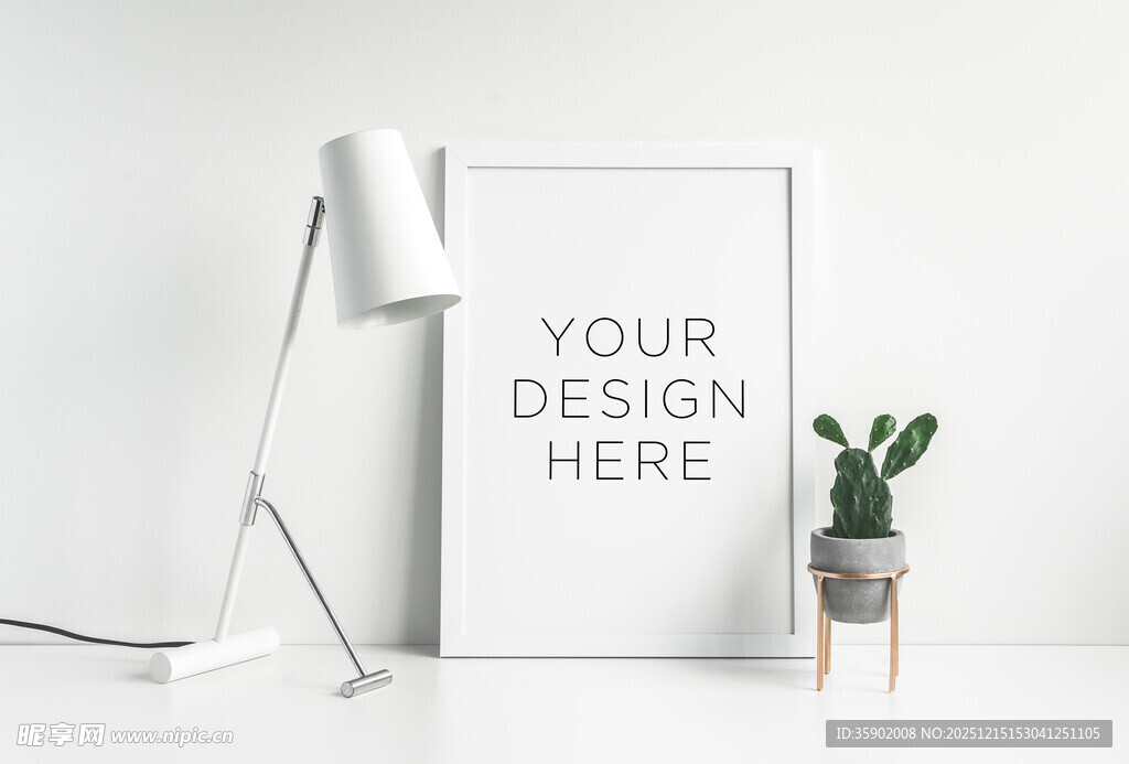 空白画框展示样机