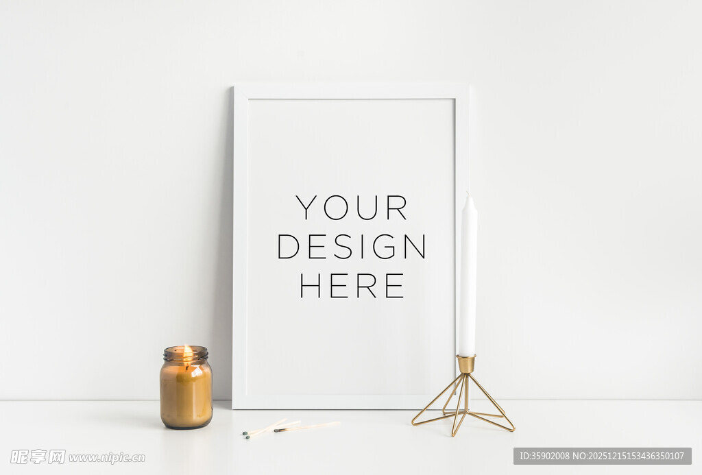 空白画框展示模板