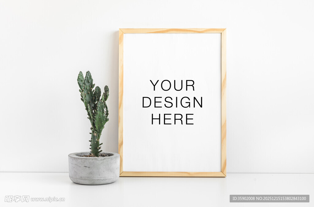 空白画框展示效果图