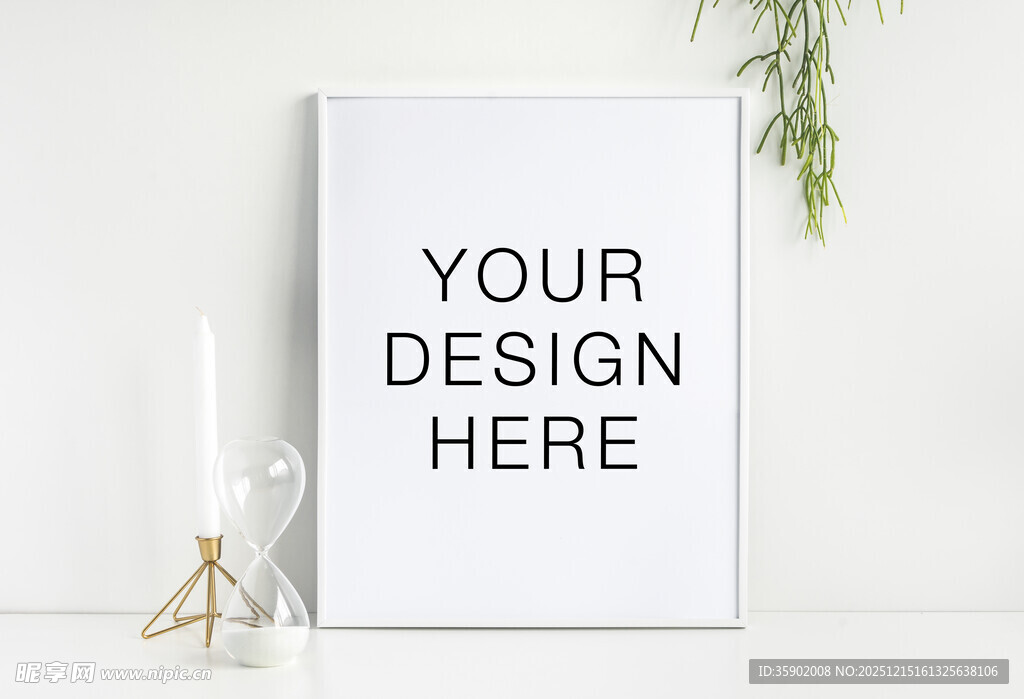 空白画框设计展示样机