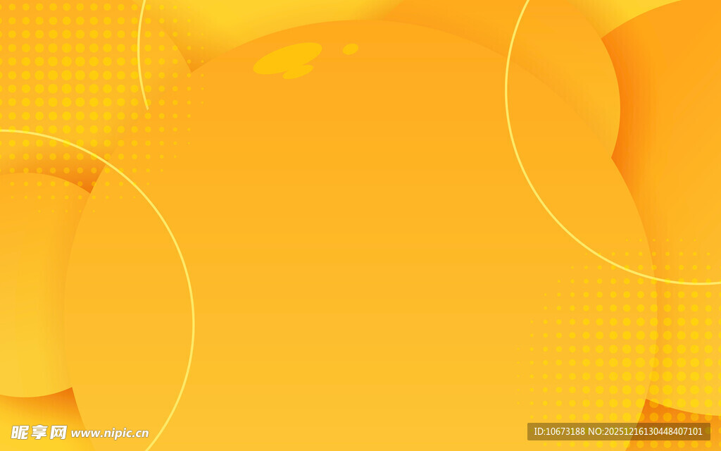 黄色几何抽象背景图案